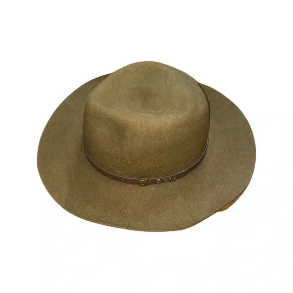 Cabela's Brown Cowboy Hunting Hat Resistol Lining - Picture 2 of 8